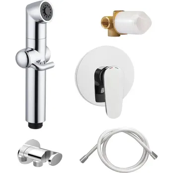 Vodovodní baterie Herz Infinity i192 - set podomítkový bidetový Povrchová úprava: chrom, #UH00363: Infinity i192 - set podomítkový bidetový