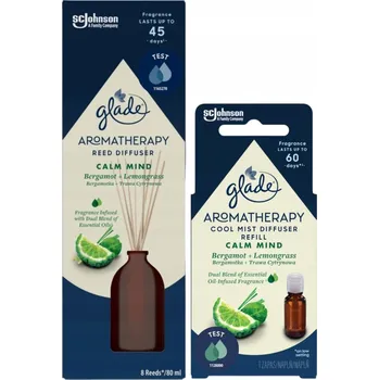 Vonná tyčinka Glade Vonné tyčinky + Náplň Calm Mind Bergamot 80ml Mix 2 ks