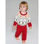 Sinsay - Bavlněný kojenecký overal - červená - 226DG-33X - 226DG-33X-74