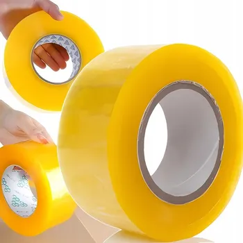 Lepicí páska BALICÍ PÁSKA SUPER SILNÁ LEPICÍ 100 m PRO BALENÍ VELKÁ ROLKA