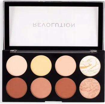 Make-up Paletka lisovaných rozjasňovačů Revolution 109151 mix odstínů MAKE UP REVOLUTION 163 g