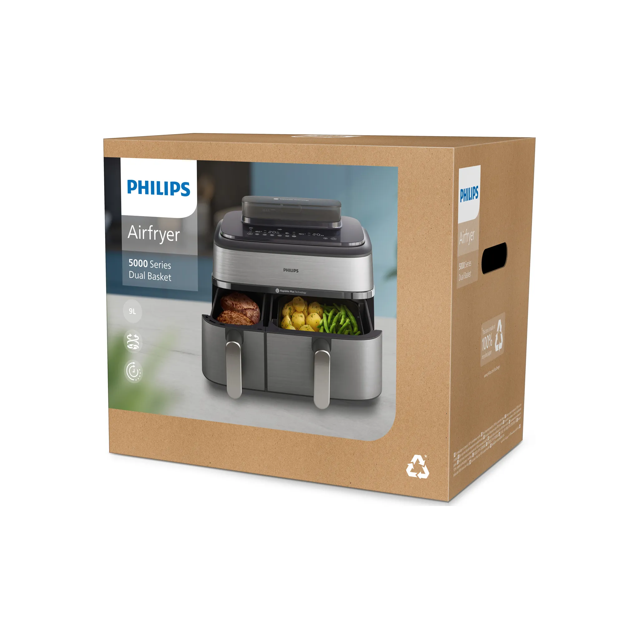 Fotografie 5 - Fritéza Philips Series 5000 NA555/00