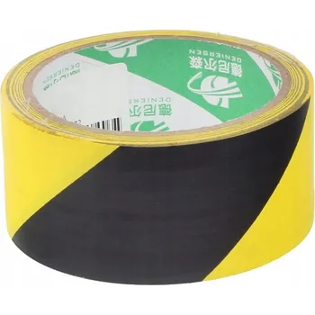 Lepicí páska VÝSTRAŽNÁ PÁSKA ŽLUTO-ČERNÁ 50MM X 20M SAMOLEPICÍ GMP