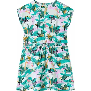 Dívčí šaty vidaXL Dětské šaty světle mátové 116 [10856]