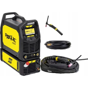 Svářečka Esab svářečka TIG Rogue 230iP 230 A AC/DC MMA HLINÍK DISKY sada