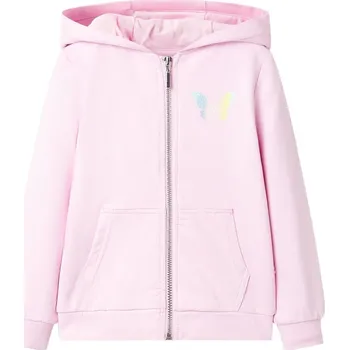 Chlapecká mikina vidaXL Dětská mikina s kapucí 92 [10849] Barva: Růžová