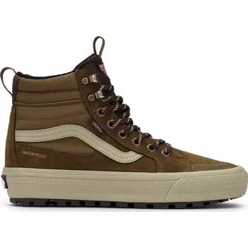 Pánská móda boty Vans MTE Sk8-Hi Waterproof Insulated - Brown/Pink 38