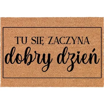 KOKOSOVÁ VSTUPNÍ ROHOŽKA DO DOMU DEKORATIVNÍ | DÁREK ZAČÍNÁ DOBŘE