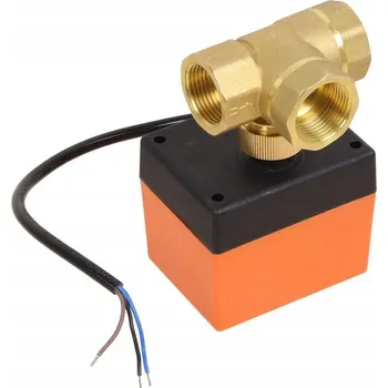 Ventil Elektromagnetický trojcestný ventil s pohonem DN25 1 palec