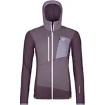 Ortovox FLEECE GRID HOODY WOMEN 39201 dark wild berry fialová M
