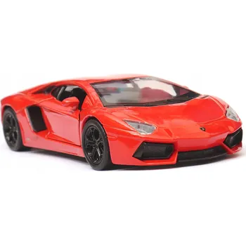 autíčko WELLY LAMBORGHINI AVENTADOR LP700-4 ORANŽOVÝ 1:34 NOVÝ KOVOVÝ MODEL