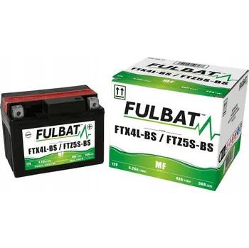 Motobaterie Akumulátor FULBAT YTX4L-BS YTZ5S-BS (AGM, s elektrolytem, nutno aktivovat)