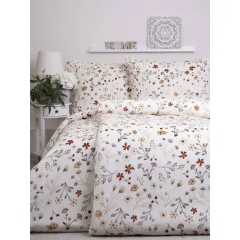 Povlečení Prodloužené povlečení mikroplyš Exclusive – Vanessa béžová