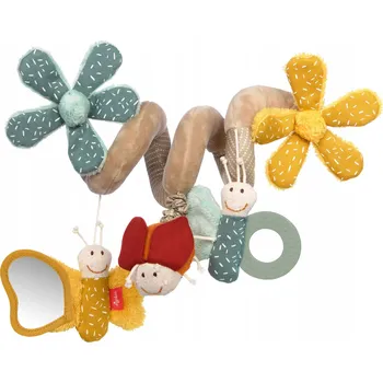 Hračka Spirála Motýli chrastítko zrcátko kousátko pro děti sigikid