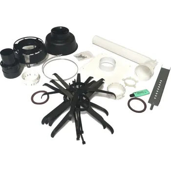 Kouřovod BRILON univerzální komínová sada renoSET KLASIK DN60/100-80 flex s hlavicí