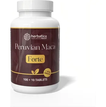 Přírodní produkt Maca Peruánská Forte 250 mg – 110 tablet – Herbatica