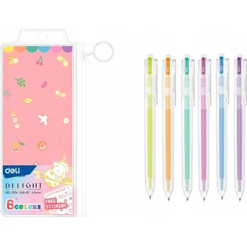Gelová propiska vícebarevné Deli