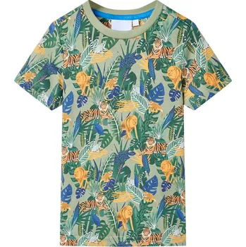 vidaXL Dětské tričko s krátkým rukávem vícebarevné 140 [12003]