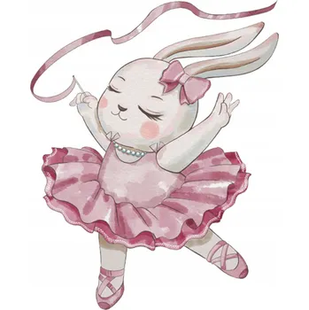 Samolepící dekorace NÁLEPKY NA ZEĎ DO DĚTSKÉHO POKOJE NA SKŘÍŇ NÁBYTEK BALETKA XL