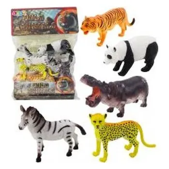 plyšák Dziekie zwierzęta 5szt