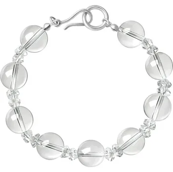 Náramek JAY Náramek z čirého křišťálu Eirian - kolekce Ranní rosa JAY-9249-ZS66049 Stříbrná 20 cm