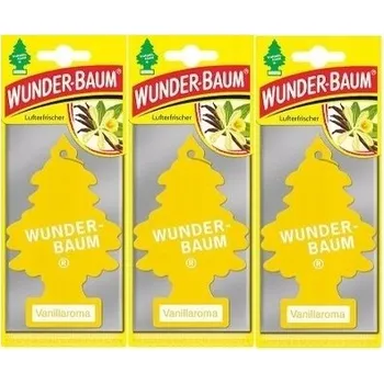 Vůně do auta Vůně do auta Wunder-Baum vanilka 3 ks