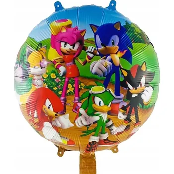 Balónek Fóliový balónek SONIC 45 cm - Narozeniny