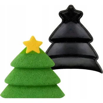 Vánoce RUČNÍ LIS TRADIČNÍ VÁNOČNÍ STROMEČEK forma na koule do koupele DIY