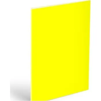 OBALY NA SEŠITY A4 PP 180mic NEONOVĚ ŽLUTÉ 10 KUSŮ MFP