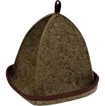 Emendo Filcová čepice do sauny Hnědá