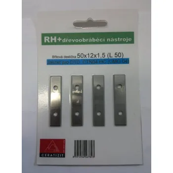 Rh+ Ceratizit Žiletky L50 DTD (UMG 04) blistr o 4 kusech