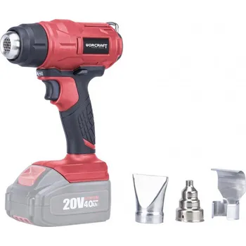 Horkovzdušná pistole HORKOVZDUŠNÁ PISTOLE WORCRAFT SHARESYS 20V LI-ION 300W + NÁSTAVCE