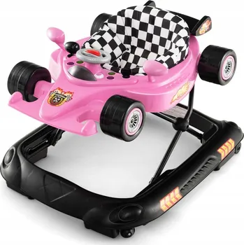 Dětské vozidlo Interaktivní Chodítko 4 v 1 Odrážedlo Židlička na krmení