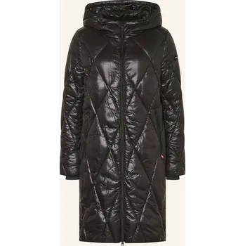 Frieda & Freddies Dámský Prošívaný Kabát Idef, černá, 44