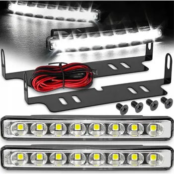 Denní svícení Denní svícení DRL 8 LED 5050 pro denní jízdu