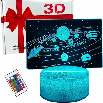 Lampička Noční lampa Creative vícebarevná