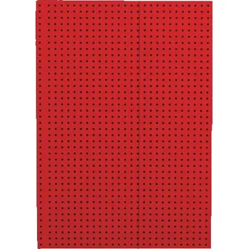 Sešit Circulo linkovaný sešit A5 červená na černé