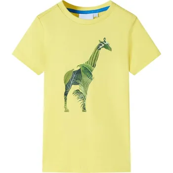 vidaXL Dětské tričko jasně 92 [12264] Barva: Žlutá