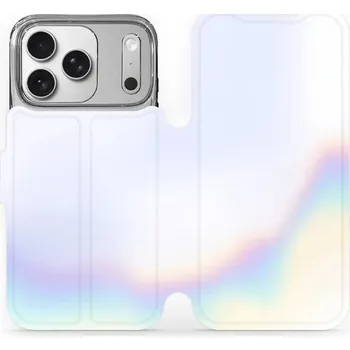Pouzdro na mobilní telefon Flipové pouzdro Mobiwear - Apple iPhone 17 Pro - VP64S Perleťový odstín (Knížkové flip pouzdro, obal, kryt na mobil Apple iPhone 17 Pro - VP64S Perleťový odstín, materiál Umělá kůže + TPU - ochrana 360°, stojánek, silikonová vanička, magnetické zavírání)