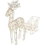 EMOS DCFC28 LED sobí spřežení, 47 cm, 3x AA, vnitřní, teplá bílá, časovač