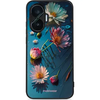 Pouzdro na mobilní telefon Lesklý kryt Mobiwear Glossy - Xiaomi Poco F7 - G013G Květy na hladině (Prémiové lesklé pouzdro, obal, kryt Mobiwear Glossy na mobil Xiaomi Poco F7 - G013G Květy na hladině, materiál Plast + TPU silikon - krytí po všech stranách, neošoupatelný potisk, tenk