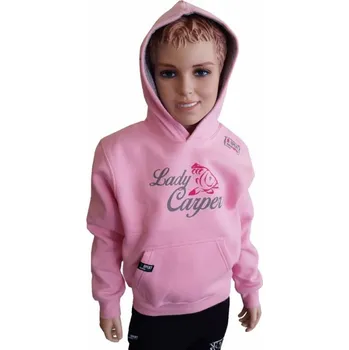 Dívčí mikina R-Spekt Dětská mikina s kapucí Lady Carper pink vel. 5/6 let