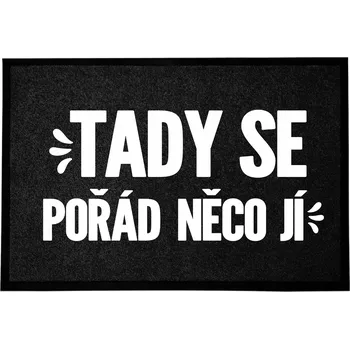 Hotová gumová kokosová rohožka 40 x 60 cm