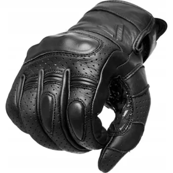 Moto rukavice Kožené motocyklové rukavice Adrenaline Scrambler 2.0 PPE černé, velikost 2XL