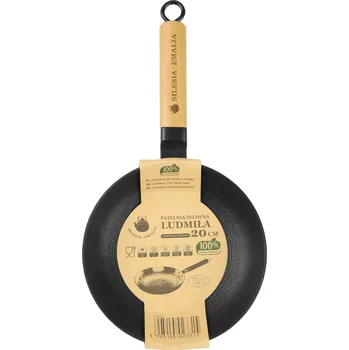 Pánev Tradiční pánev Silesia Emalia LUDMIŁA 20 cm litinová