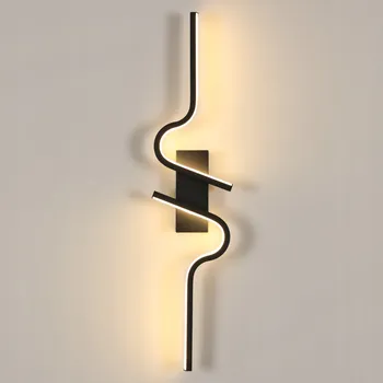 Nástěnné svítidlo Nástěnné svítidlo Tealight černé, integrovaný LED zdroj 16 W