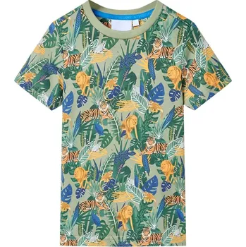 Chlapecké tričko vidaXL Dětské tričko s krátkým rukávem vícebarevné 104 [12000]