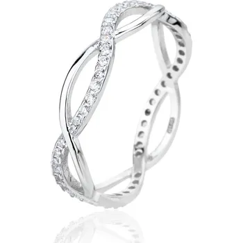 Prsten Prsten JVD SVLR1308XJ6BI stříbrný