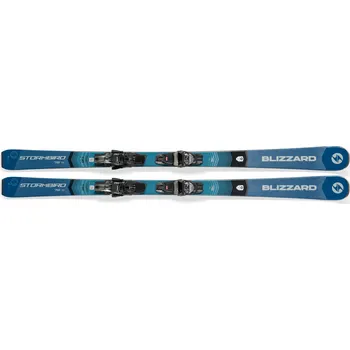 Sjezdové lyže Lyže na sjezdovku - on piste s vázáním BLIZZARD-Stormbird 76 TI + TP 11 Light DEMO, petrol/anthracite Zelená 155 cm
