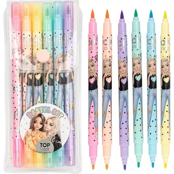 Sada oboustranných pastelových fixů Top Model